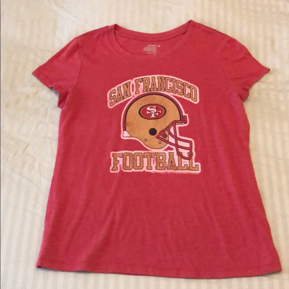 Women’s 49ers T-shirt short sleeve medium